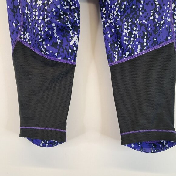 Athleta Be Free Knickers Crop Tights Multicolor Leggings Size XS - Picture 8 of 11